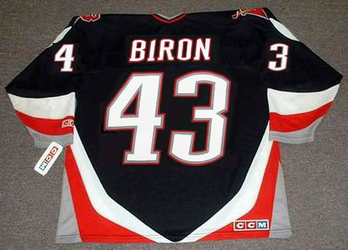 MARTIN BIRON Buffalo Sabres 2003 CCM Throwback NHL Hockey Jersey - Custom  Throwback Jerseys