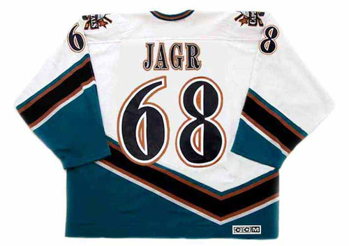 Vtg#68 JAROMIR JAGR Washington Capitals NHL CCM Jersey YL/YXL (Signed) –  XL3 VINTAGE CLOTHING