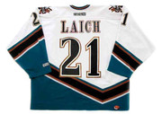 BROOKS LAICH 2006 Away CCM Throwback Washington Capitals vintage jersey - BACK