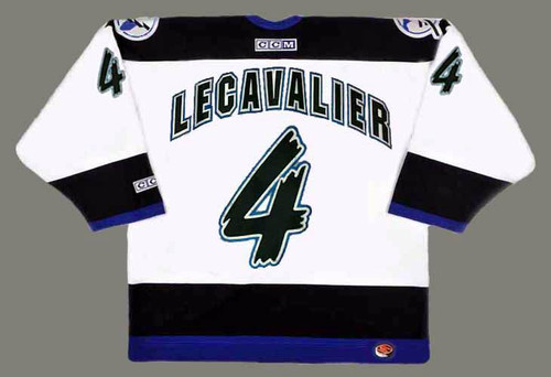 CCM  VINCENT LECAVALIER Tampa Bay Lightning 1999 Vintage Hockey