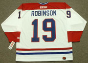 LARRY ROBINSON Montreal Canadiens 1986 CCM Throwback Home NHL Jersey - BACK