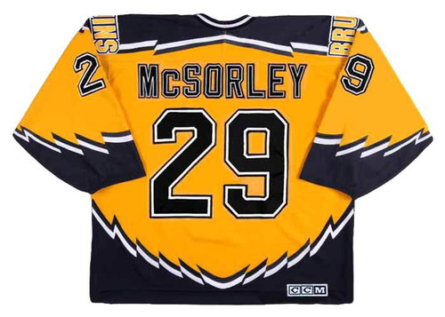 CCM | MARTY McSORLEY Boston Bruins 1999 Throwback Alternate Hockey Jersey