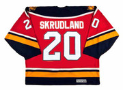 1996 Away CCM Throwback BRIAN SKRUDLAND  Vintage Panthers Jersey - BACK