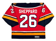 1996 Away CCM Throwback RAY SHEPPARD  Vintage Panthers Jersey - BACK