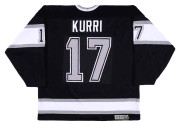 JARI KURRI Los Angeles Kings 1993 Away CCM Throwback NHL Hockey Jersey - BACK