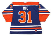 EDDIE MIO Edmonton Oilers 1978 WHA Throwback Hockey Jersey