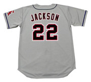 BO JACKSON California Angels 1994 Away Majestic Baseball Throwback Jersey - BACK