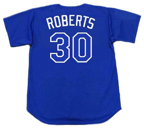 Dave Roberts Signed Dodgers City Blue Home Jersey (Gameday) Los Angele –