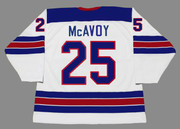 CHARLIE McAVOY 2016 USA Nike Throwback Hockey Jersey - BACK