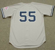 HIDEKI MATSUI New York Yankees 2003 Majestic Throwback Away Baseball Jersey