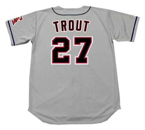 Mike Trout Team Issued 70's Throwback Jersey