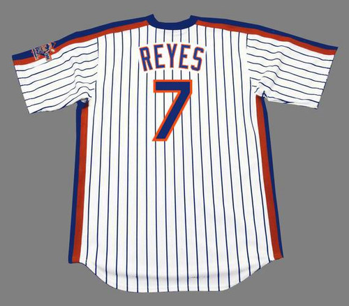 JOSE REYES New York Mets 2005 Majestic Authentic Throwback Baseball Jersey  - Custom Throwback Jerseys