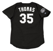 FRANK THOMAS Chicago White Sox 1991 Majestic Throwback Baseball Jersey