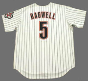 JEFF BAGWELL Houston Astros 2004 Home Majestic Baseball Throwback Jersey - BACK