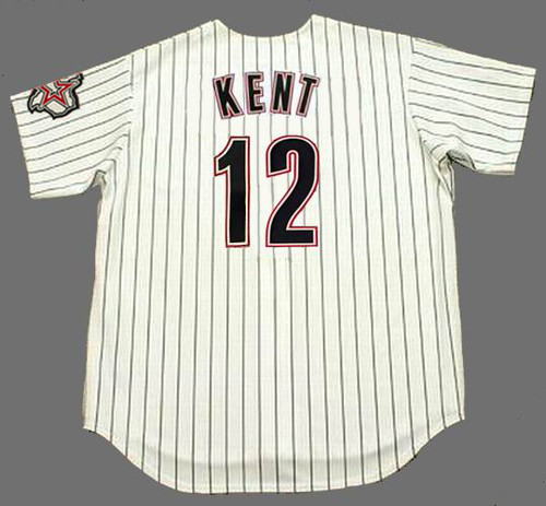 MAJESTIC  JEFF BAGWELL Houston Astros 1994 Throwback Home Baseball Jersey