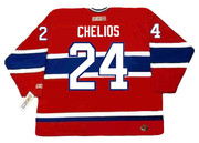 CHRIS CHELIOS Montreal Canadiens 1990 CCM Throwback Away NHL Jersey