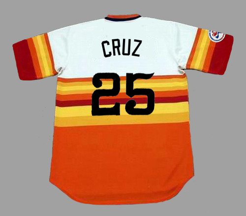 Majestic Jose Cruz Sr. Houston Astros Cooperstown Replica Jersey - Macy's