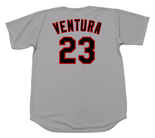 MAJESTIC  ROBIN VENTURA Chicago White Sox 1990 Throwback Away Baseball  Jersey