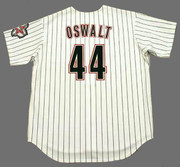 ROY OSWALT Houston Astros 2004 Majestic Throwback Home Baseball Jersey - BACK