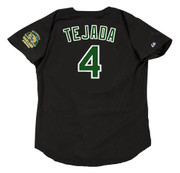 MIGUEL TEJADA Oakland Athletics 2000 Majestic Throwback Baseball Jersey