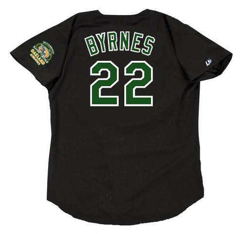 Eric Byrnes Oakland Athletics 2002 Home Baseball Throwback -  Denmark