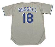 BILL RUSSELL Los Angeles Dodgers 1981 Away Majestic Baseball Throwback Jersey - Back