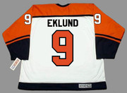 PELLE EKLUND Philadelphia Flyers 1987 CCM Throwback Home NHL Hockey Jersey - Back