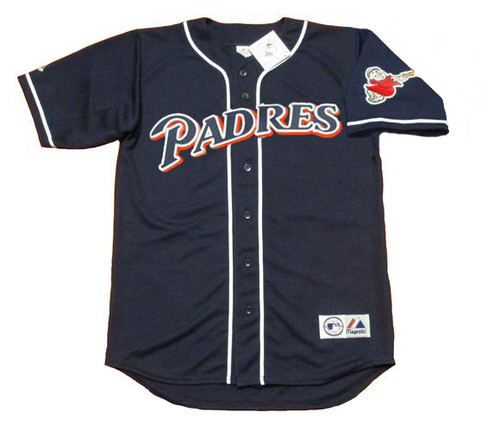 SAN DIEGO PADRES 1990's Majestic Throwback Alternate Baseball Jersey -  Custom Throwback Jerseys