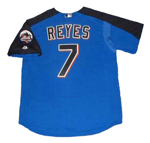 JOSE REYES New York Mets 2005 Majestic Authentic Throwback