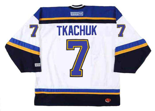 PIERRE TURGEON St. Louis Blues 1999 CCM Throwback NHL Jersey