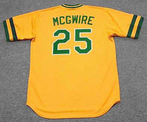 Mark McGwire Oakland Athletics #25 COOLBASE Baseball Throwback