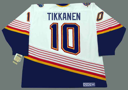 Esa Tikkanen 1987 Edmonton Oilers Away Vintage Throwback NHL