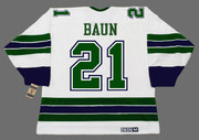 BOBBY BAUN Oakland Seals 1967 Away CCM NHL Vintage Throwback Jersey - BACK