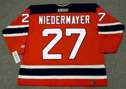 New Jersey Devils - Scott Niedermayer Sticks Red NHL T-Shirt :: FansMania