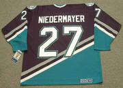 SCOTT NIEDERMAYER Anaheim Mighty Ducks 2006 Home CCM NHL Vintage Throwback Jersey - BACK