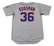 JERRY KOOSMAN New York Mets 1973 Away Majestic Baseball Throwback Jersey - BACK