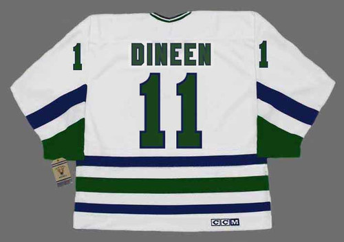 1995 Hartford Whalers White Throwback Ice Hockey Jerseys Blank | YoungSpeeds