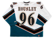 PHIL HOUSLEY Washington Capitals 1996 Home CCM NHL Throwback Jersey - BACK