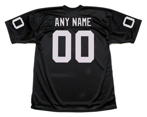 Los Angeles Raiders 80s 90s Wilson AOP Print Jersey 2XL Black 