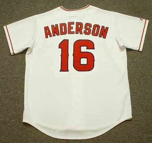 Brian Andy Anderson Miami Marlins Majestic Player's Weekend Cool Base  Jersey - White