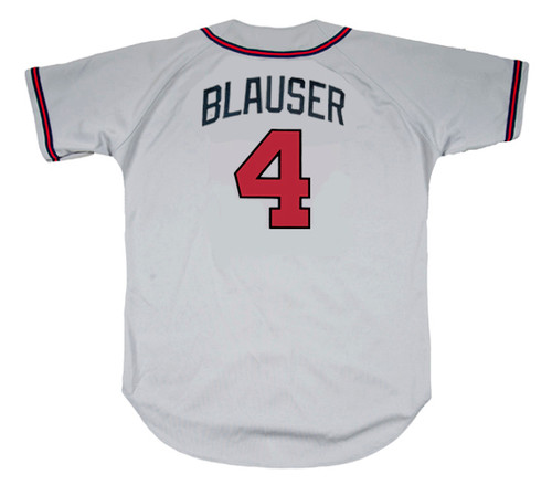 Majestic Atlanta Braves JEFF BLAUSER 1995 World Series Baseball Jersey –