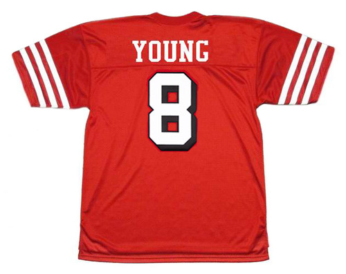 STEVE YOUNG San Francisco 49ers 1994 Throwback Home NFL