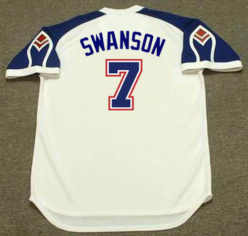 Authentic Majestic 48 XL ATLANTA BRAVES DANSBY SWANSON COOL BASE ROOKIE  Jersey