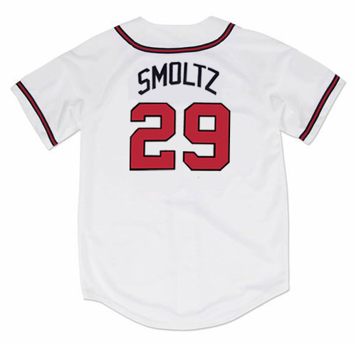 John Smoltz Atlanta Braves Jersey 1995 World Series Throwback Stitched NEW  SALE!