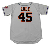 GERRIT COLE Houston Astros Majestic Away Baseball Jersey - BACK