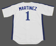 DAVE MARTINEZ Montreal Expos 1989 Home Majestic Throwback Baseball Jersey - BACK