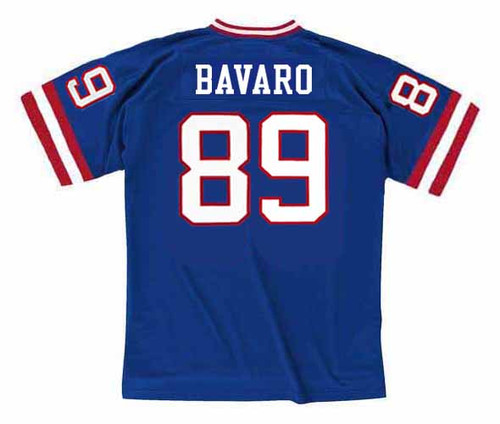 Mark Bavaro signed New York Giants home white jersey