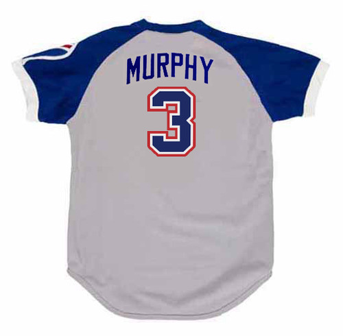 DALE MURPHY  Atlanta Braves 1987 Away Majestic Throwback Baseball Jersey