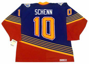 BRAYDEN SCHENN St. Louis Blues 1990's CCM NHL Vintage Throwback Jersey - BACK