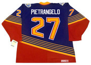 ALEX PIETRANGELO St. Louis Blues 1990's CCM NHL Vintage Throwback Jersey - BACK